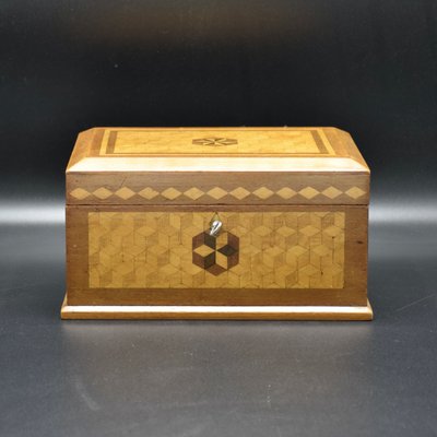 Small French Box with Inlaying, 1900s-RNM-2021315