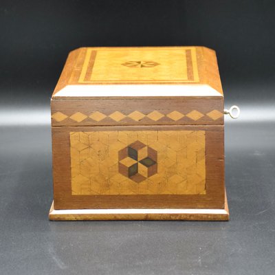 Small French Box with Inlaying, 1900s-RNM-2021315