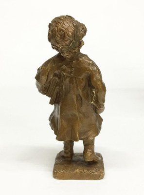 Small French Bronze Figurine by Lucien Alliot-UCH-1224595