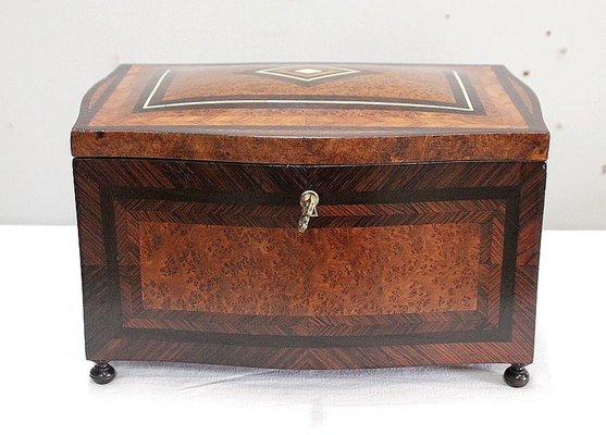 Small French Napoleon III Wooden Trunk-RVK-846779