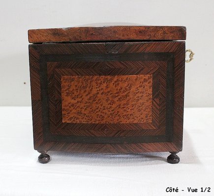 Small French Napoleon III Wooden Trunk-RVK-846779