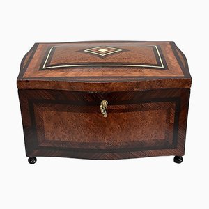 Small French Napoleon III Wooden Trunk-RVK-846779