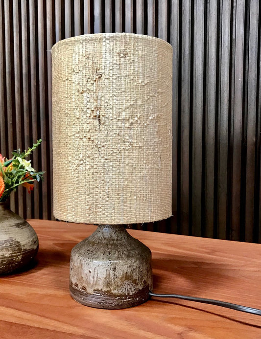 Small German Ceramic Table Lamp from Krösselbach, 1960s