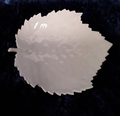 Small German Serving Bowl in Glazed White Porcelain from KPM Berlin, 1970s-HOI-1731955