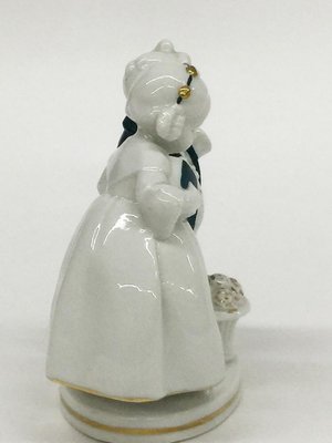 Small Girl & Boy Katzhütte Porcelain Figurine by Hertwig & Co, 1920s / 30s-UCH-1224677