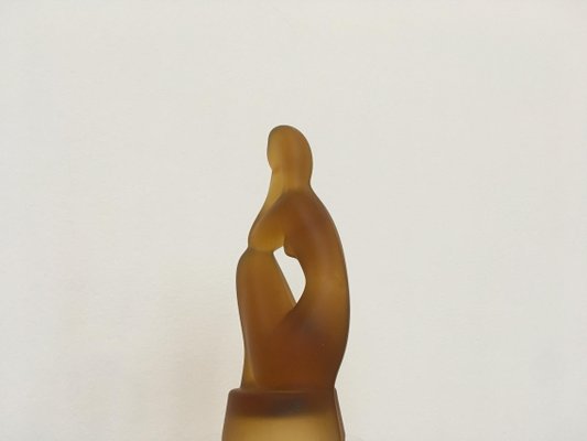 Small Glass Sculpture by Jitka Forejtova, 1970s-TZ-592153