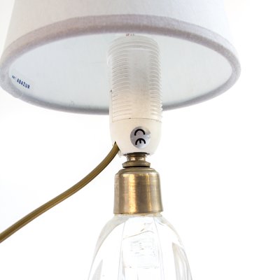 Small Glass Table Lamp, 1970s-FSD-846173