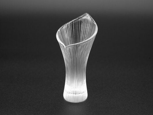 Small Glass Vase by Tapio Wirkkala for Iittala, Finland, 1950s-KWQ-1720093