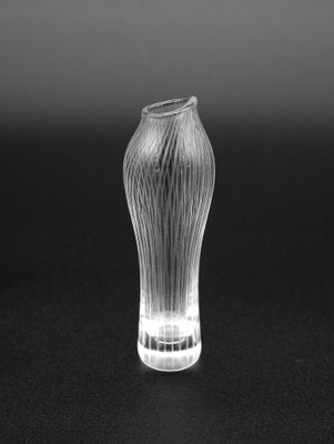 Small Glass Vase by Tapio Wirkkala for Iittala, Finland, 1950s-KWQ-1720118