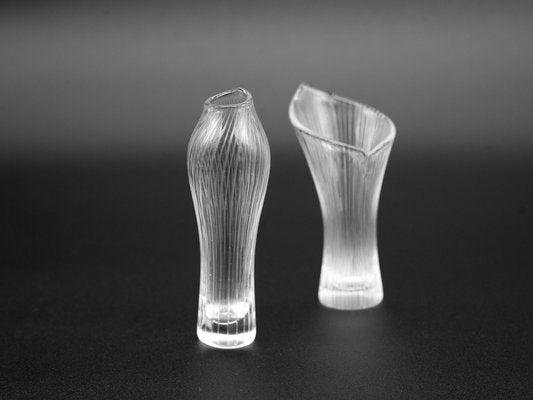 Small Glass Vase by Tapio Wirkkala for Iittala, Finland, 1950s-KWQ-1720118