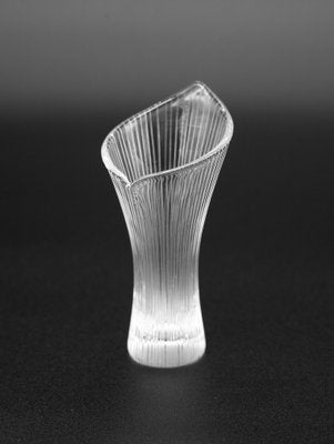 Small Glass Vase by Tapio Wirkkala for Iittala, Finland, 1950s-KWQ-1720093