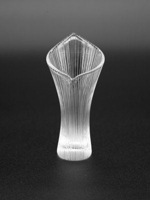 Small Glass Vase by Tapio Wirkkala for Iittala, Finland, 1950s-KWQ-1720093