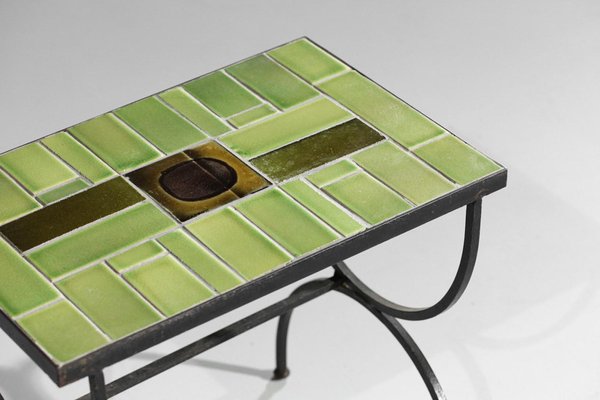 Small Green Ceramic Sofa, 1960-YU-1807368