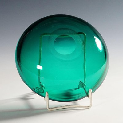 Small Green Murano Glass Bowl attributed to Carlo Scarpa, Venini, 1930s-KJP-1444451