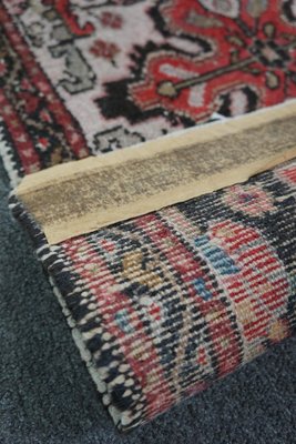 Small Hand-Knotted Rug in Warm Colors-HPP-1746761