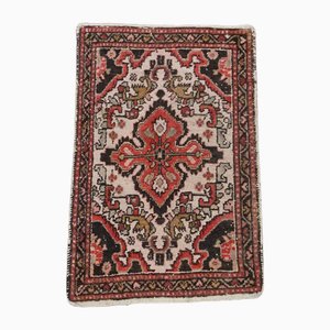 Small Hand-Knotted Rug in Warm Colors-HPP-1746761