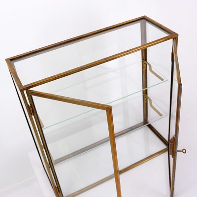 Small Hollywood Regency 2-Door Display Cabinet-NYF-2018955