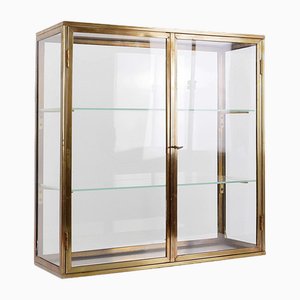 Small Hollywood Regency 2-Door Display Cabinet-NYF-2018955