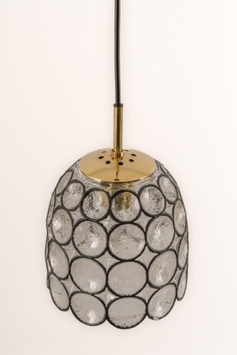 Small Iron & Clear Glass Pendant Lights from Limburg, Germany, 1960s-UGR-1298064