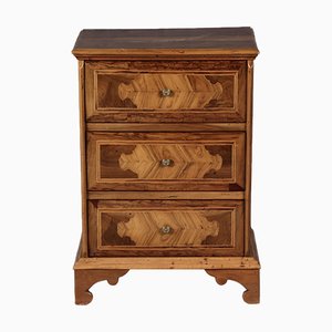 Small Italian Baroque Chest of Drawers in Walnut, 1750s-DXD-1790780