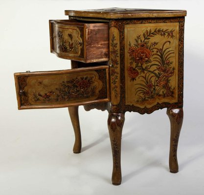 Small Italian Lacquered Commodes, 19th-Century, Set of 2-MBH-1031579