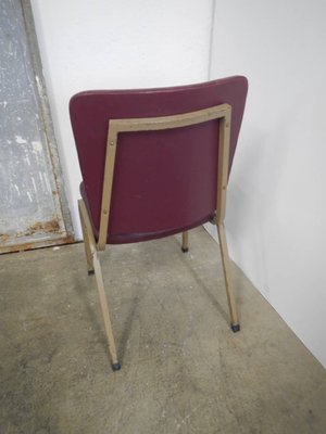 Small Italian Leatherette Desk Chair, 1960s-WWQ-884786