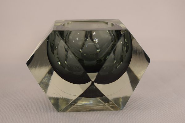 Small Italian Submerged Glass Vase, 1970s.-AOL-1299463