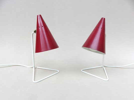 Small Italian Table Lights by Guiseppe Ostuni for Oluce, 1950s, Set of 2-EY-1421499