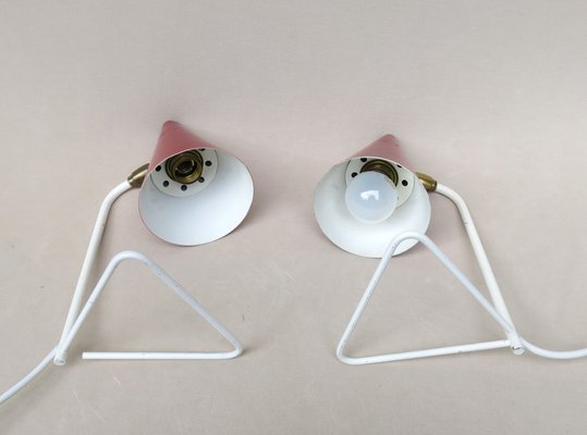 Small Italian Table Lights by Guiseppe Ostuni for Oluce, 1950s, Set of 2-EY-1421499