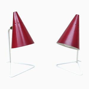 Small Italian Table Lights by Guiseppe Ostuni for Oluce, 1950s, Set of 2-EY-1421499