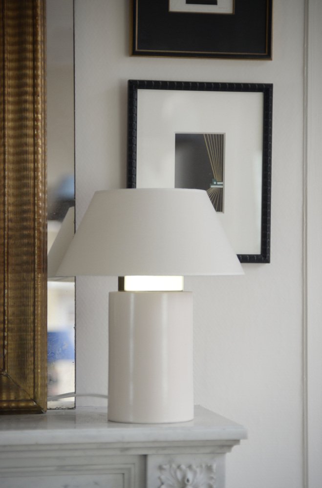 Small Ivory Bolet Table Lamp by Eo Ipso Studio