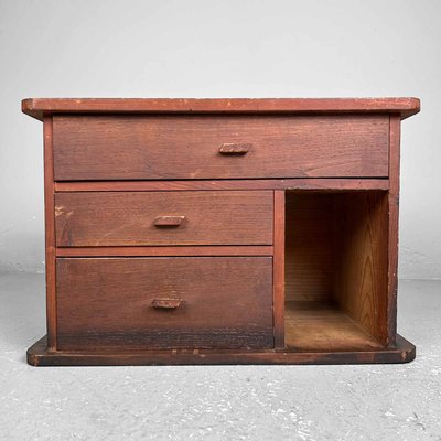 Small Japanese Tansu Chest of Drawers, 1920s-DWL-2024742