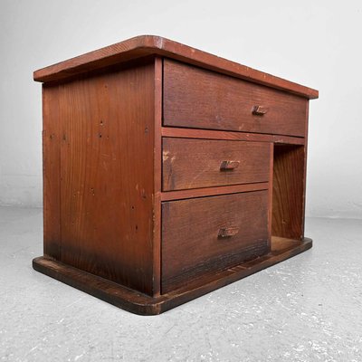 Small Japanese Tansu Chest of Drawers, 1920s-DWL-2024742