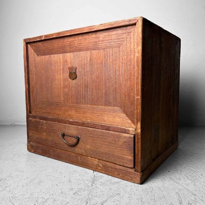 Small Japanese Tansu Storage Cabinet, 1930s-DWL-1786906