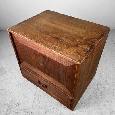 Small Japanese Tansu Storage Cabinet, 1930s-DWL-1786906