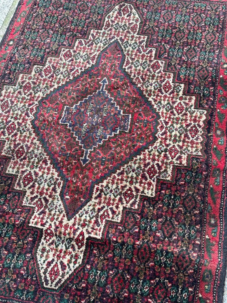 Small Kurdish Seneh Rug, 1980s