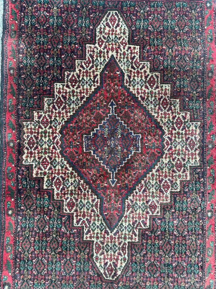 Small Kurdish Seneh Rug, 1980s