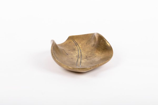 Small Leaf Bowl by Carl Auböck, Austria, 1960s-SFD-1324302