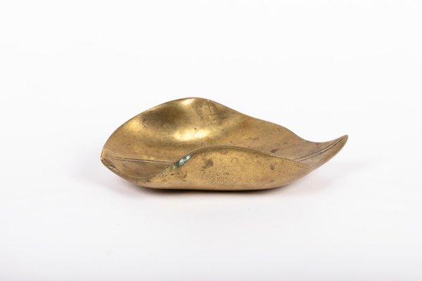 Small Leaf Bowl by Carl Auböck, Austria, 1960s-SFD-1324302