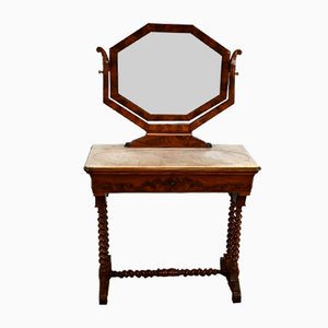 Small Louis-Philippe Mahogany Dressing Table, 19th Century-RVK-1395809