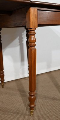 Small Louis Philippe Mahogany Side Table, 19th Century-RVK-1394741