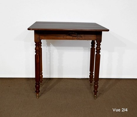 Small Louis Philippe Mahogany Side Table, 19th Century-RVK-1394741