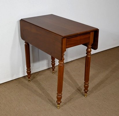 Small Louis Philippe Mahogany Side Table, 19th Century-RVK-1394741