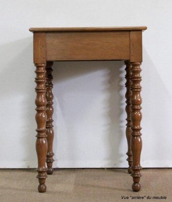 Small Louis-Philippe Style Oak Table, Late 19th Century-RVK-1089876