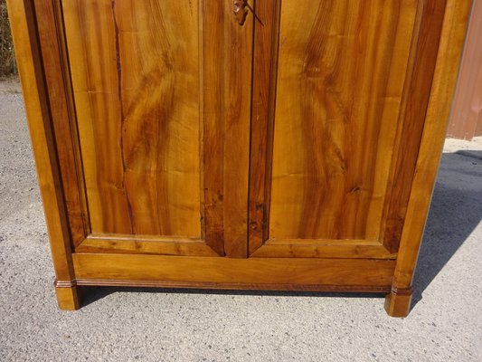 Small Louis Philippe Wardrobe in Elm-ABK-2035443