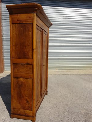 Small Louis Philippe Wardrobe in Elm-ABK-2035443