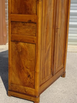 Small Louis Philippe Wardrobe in Elm-ABK-2035443