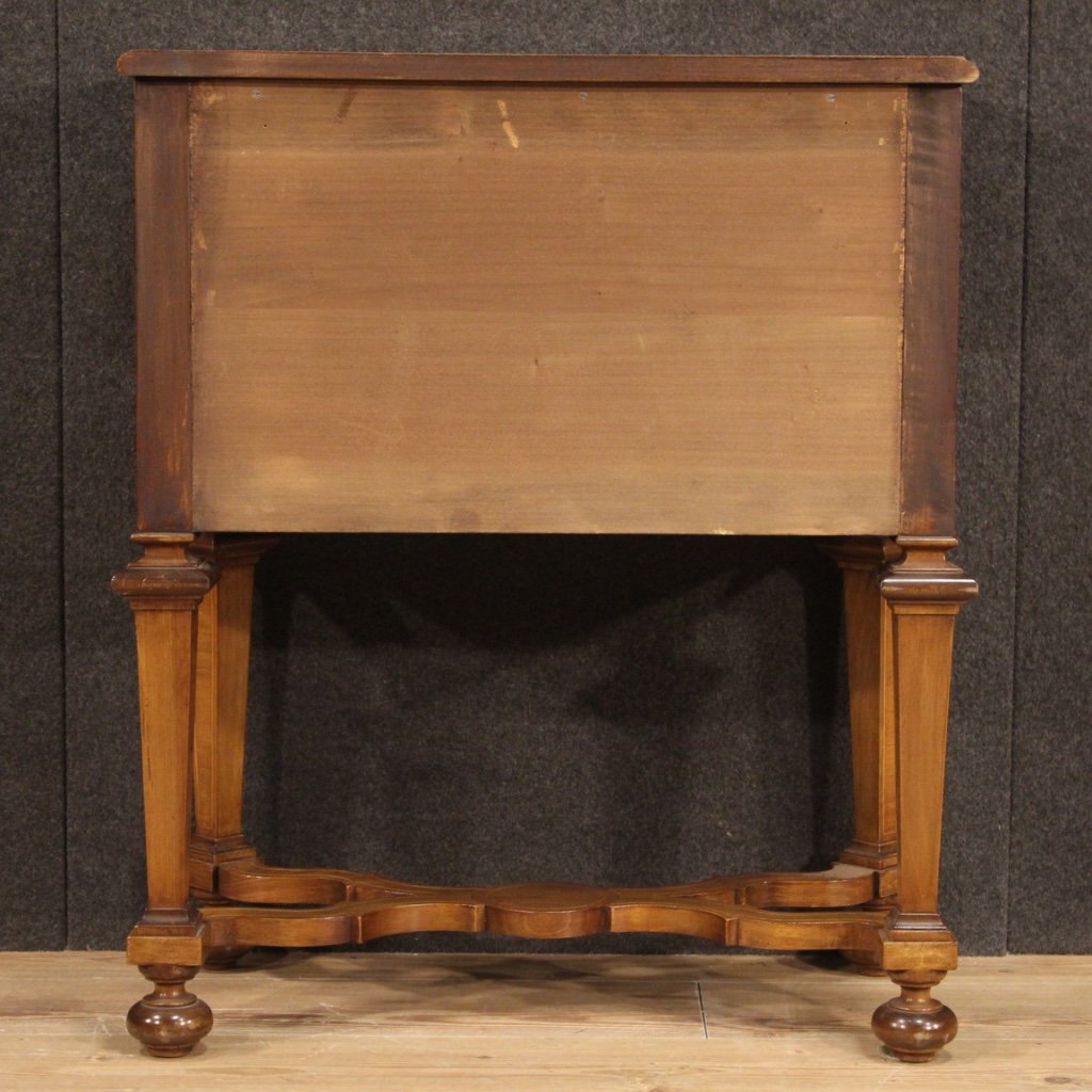 Small Louis XIV Italian Inlaid Commode, 1950s