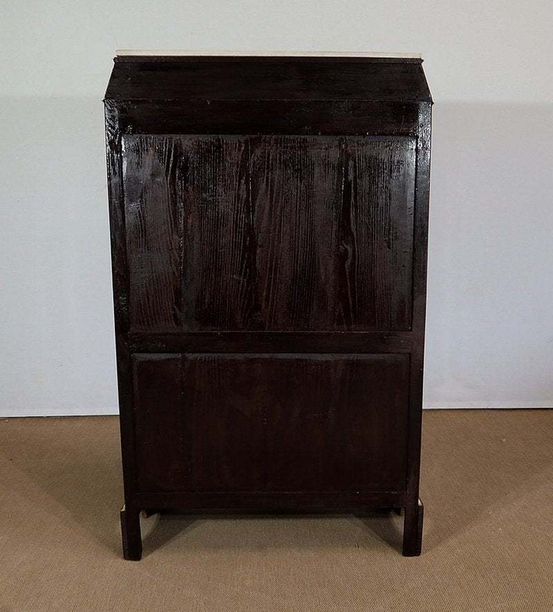 Small Louis XIV or Napoleon III Wooden Showcase Cabinet, 1850s