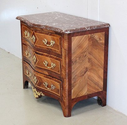 Small Louis XIV Style Wooden Chest of Drawers-RVK-891431